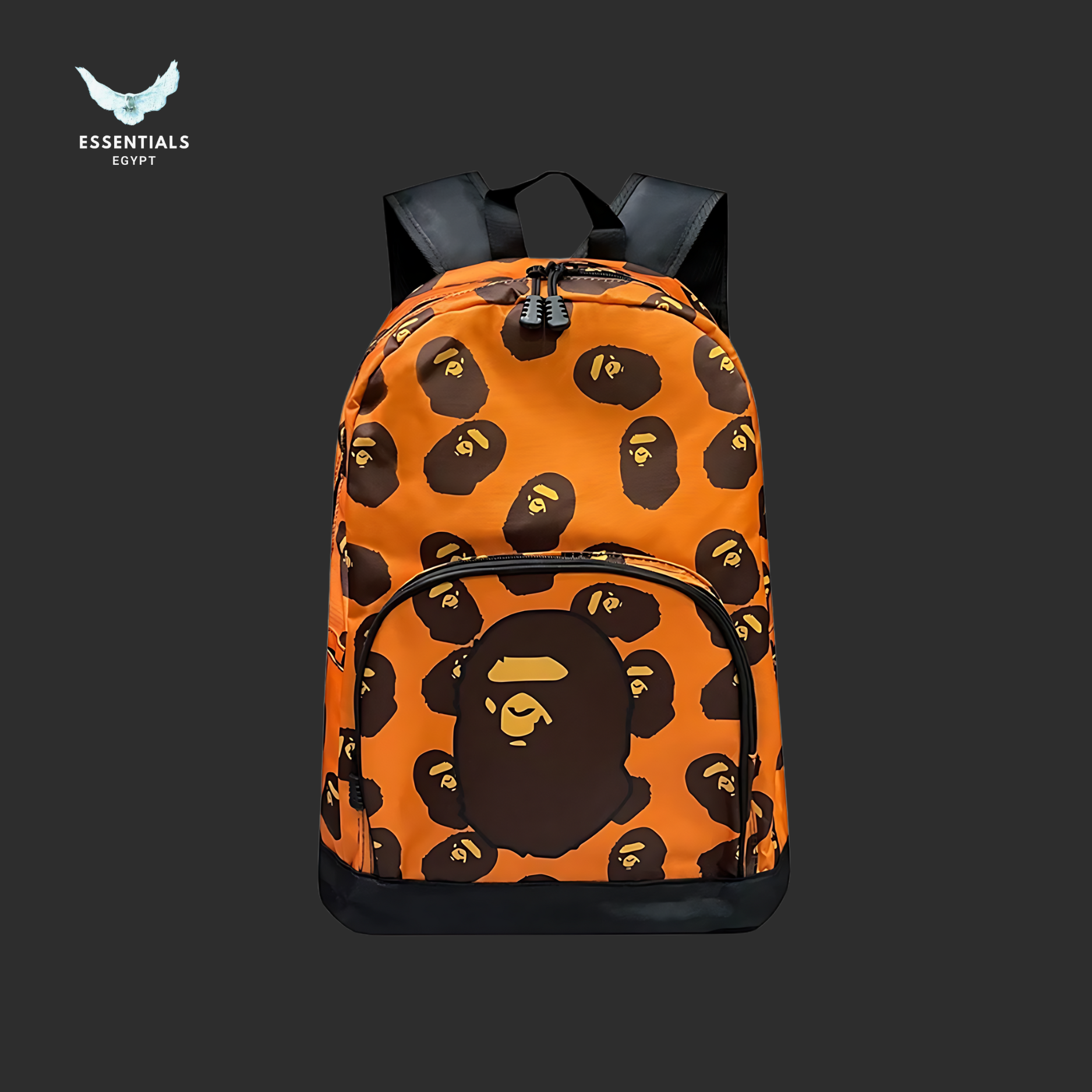 BAPE Men Women Casual Camouflage Backpack