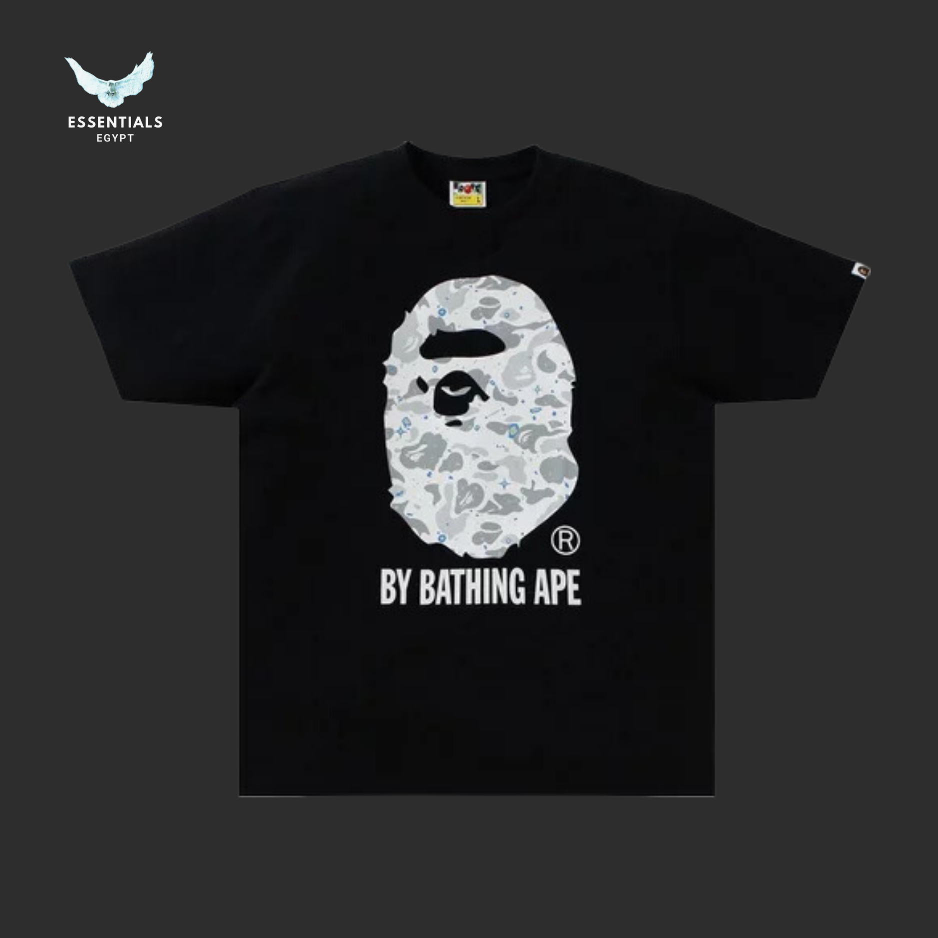 Space camo bape 2024 tee