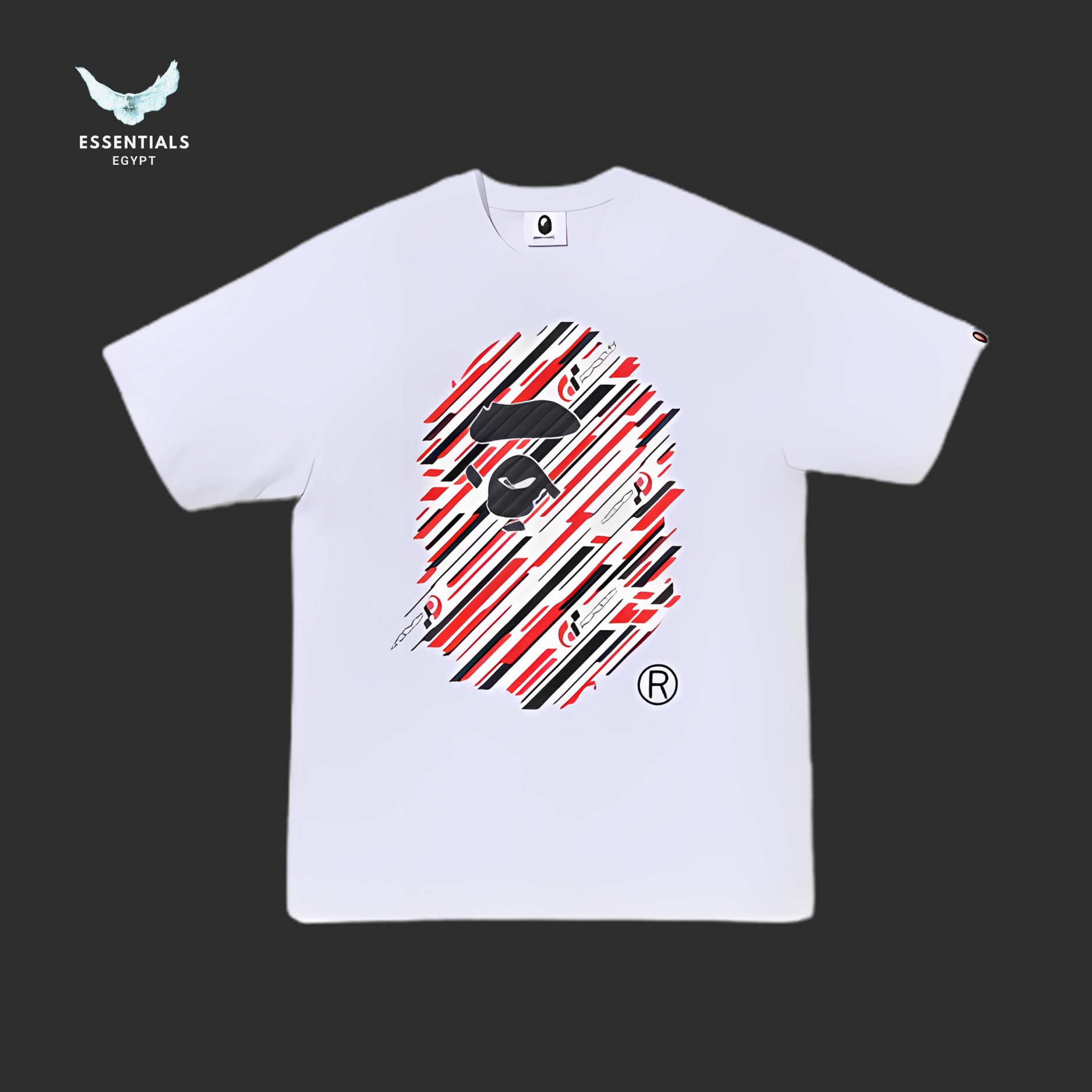 Off white bape t shirt best sale