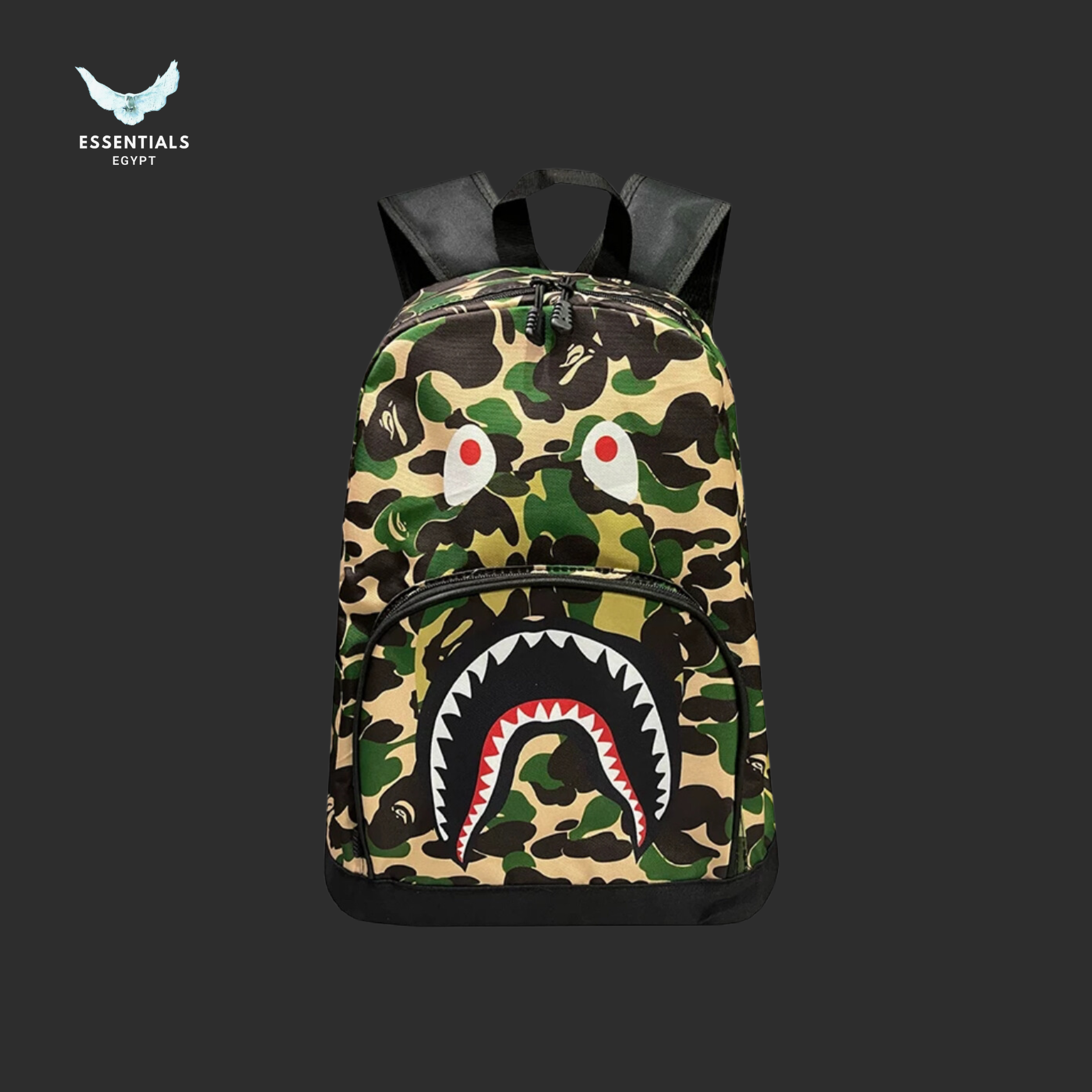 Camo bape backpack deals