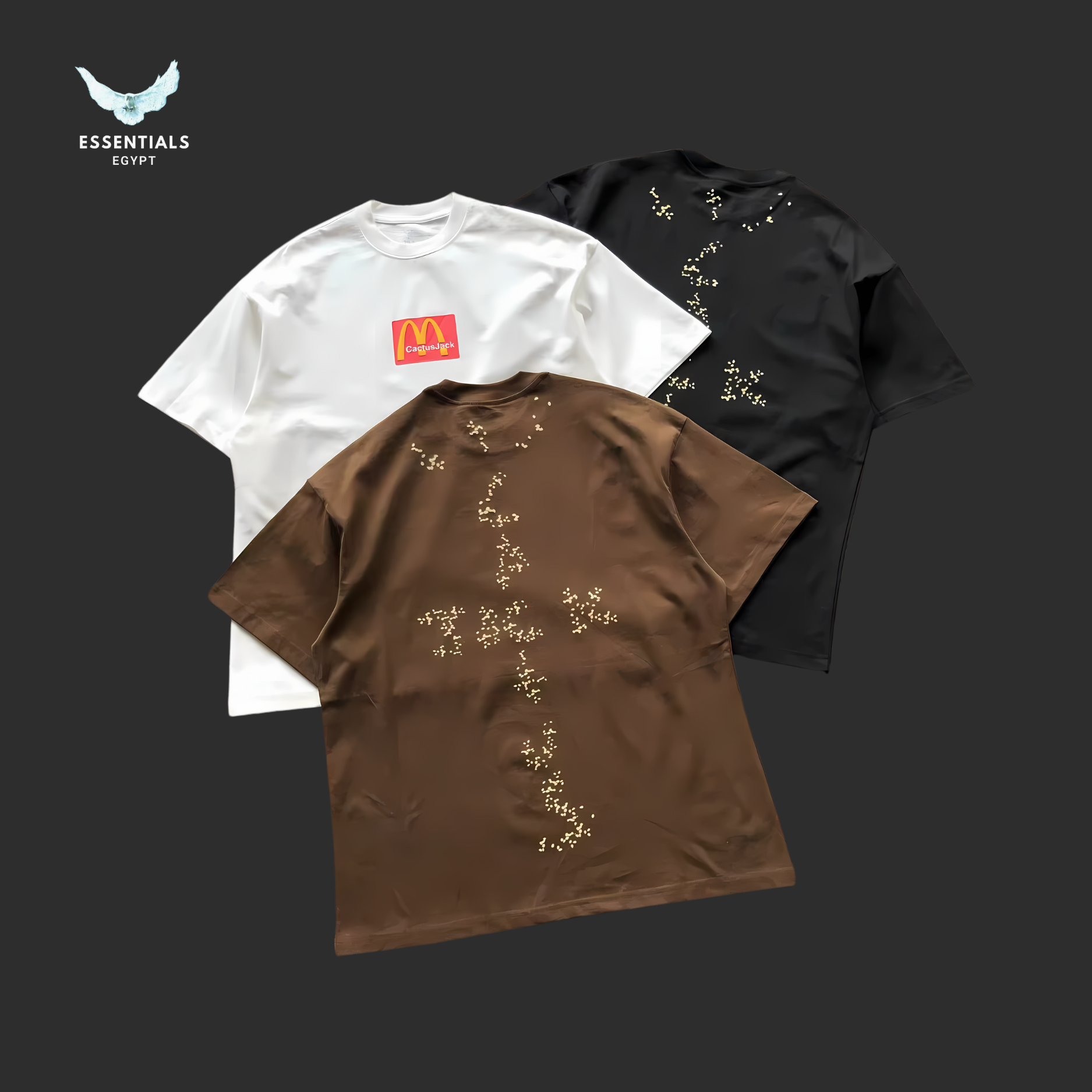 Travis Scott McDonalds x orders Sesame T-shirt (Medium)