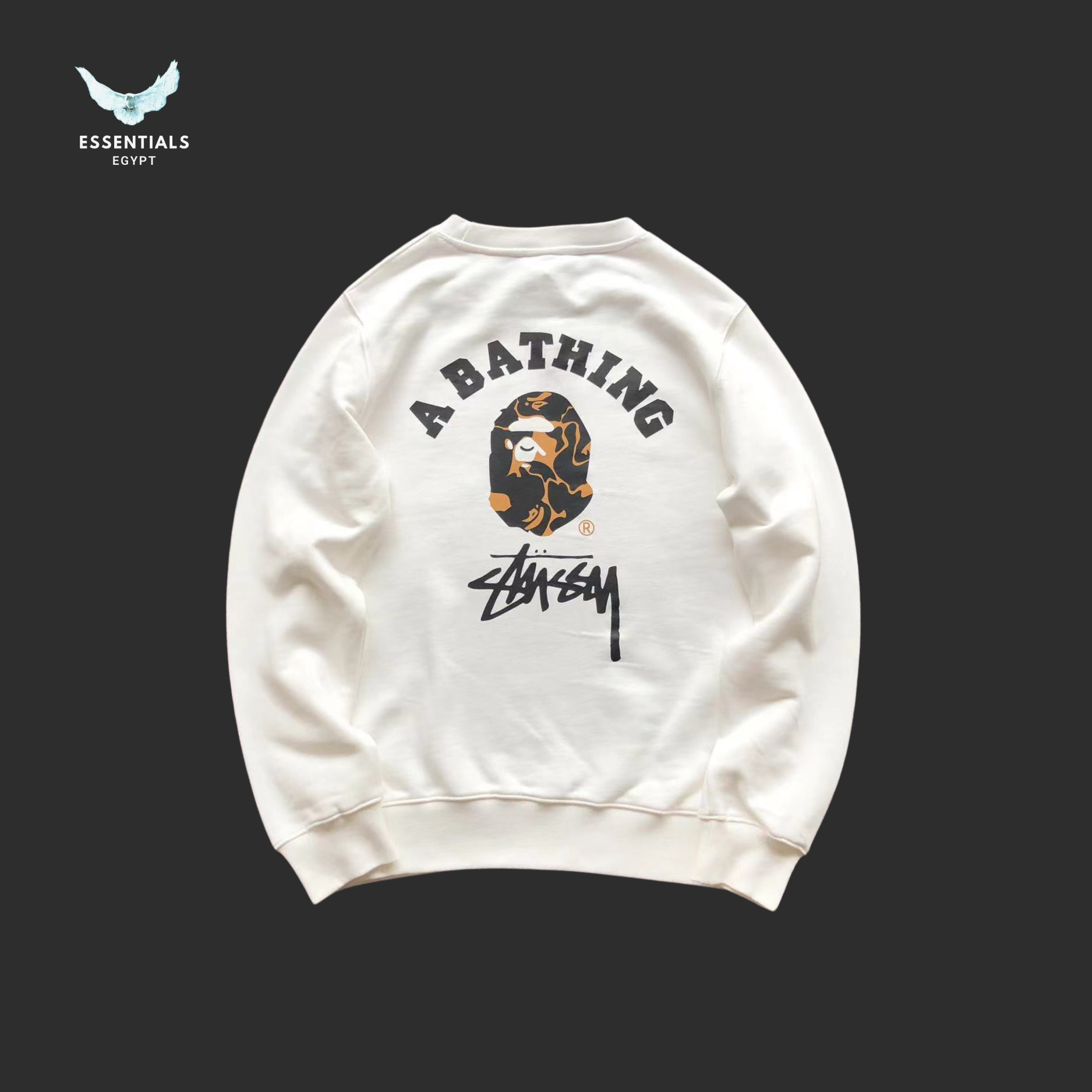 198 STUSSY X BAPE SWEATER 324091001