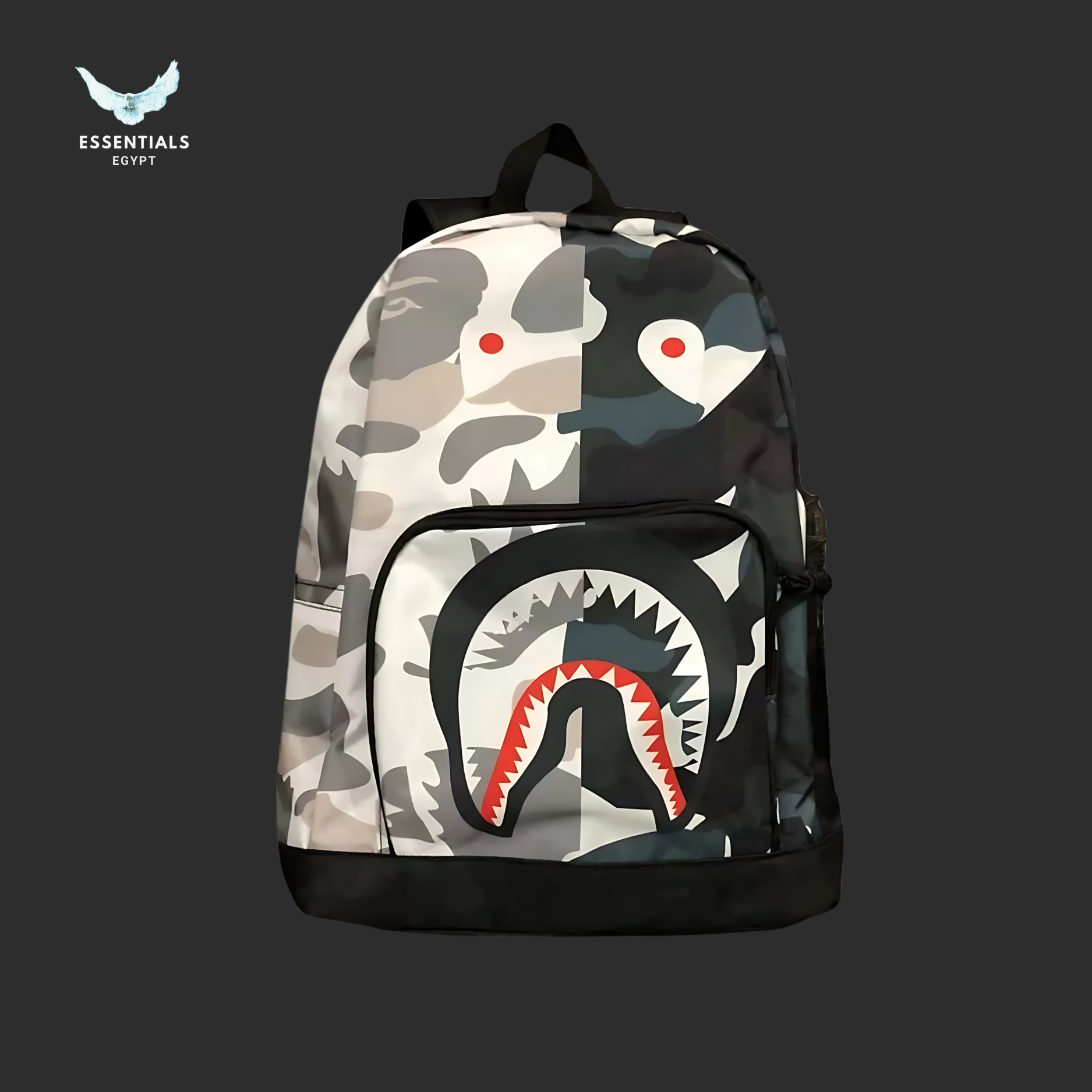 BAPE Men Women Casual Camouflage Backpack