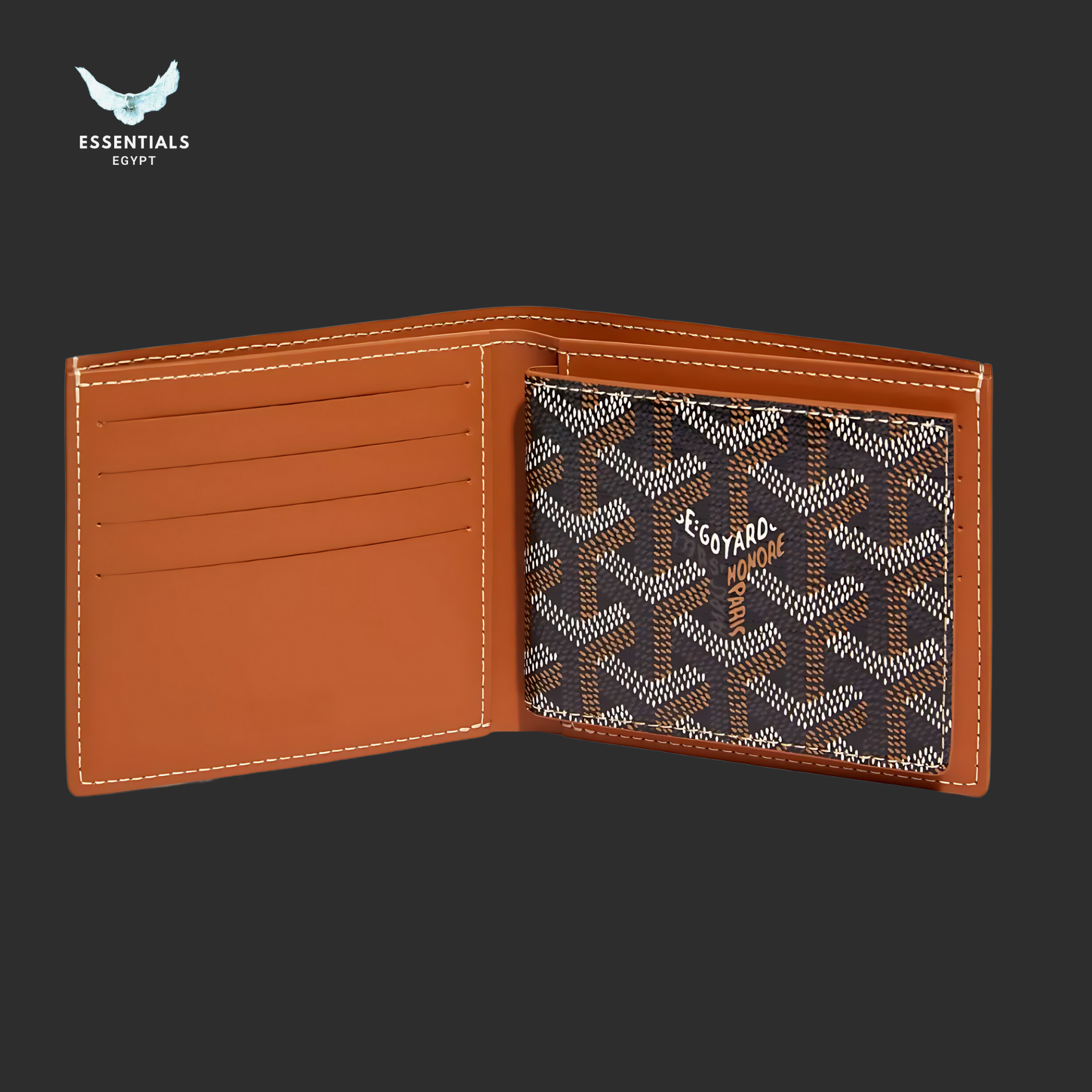 Insert Victoire Card Wallet 'Black & Tan'