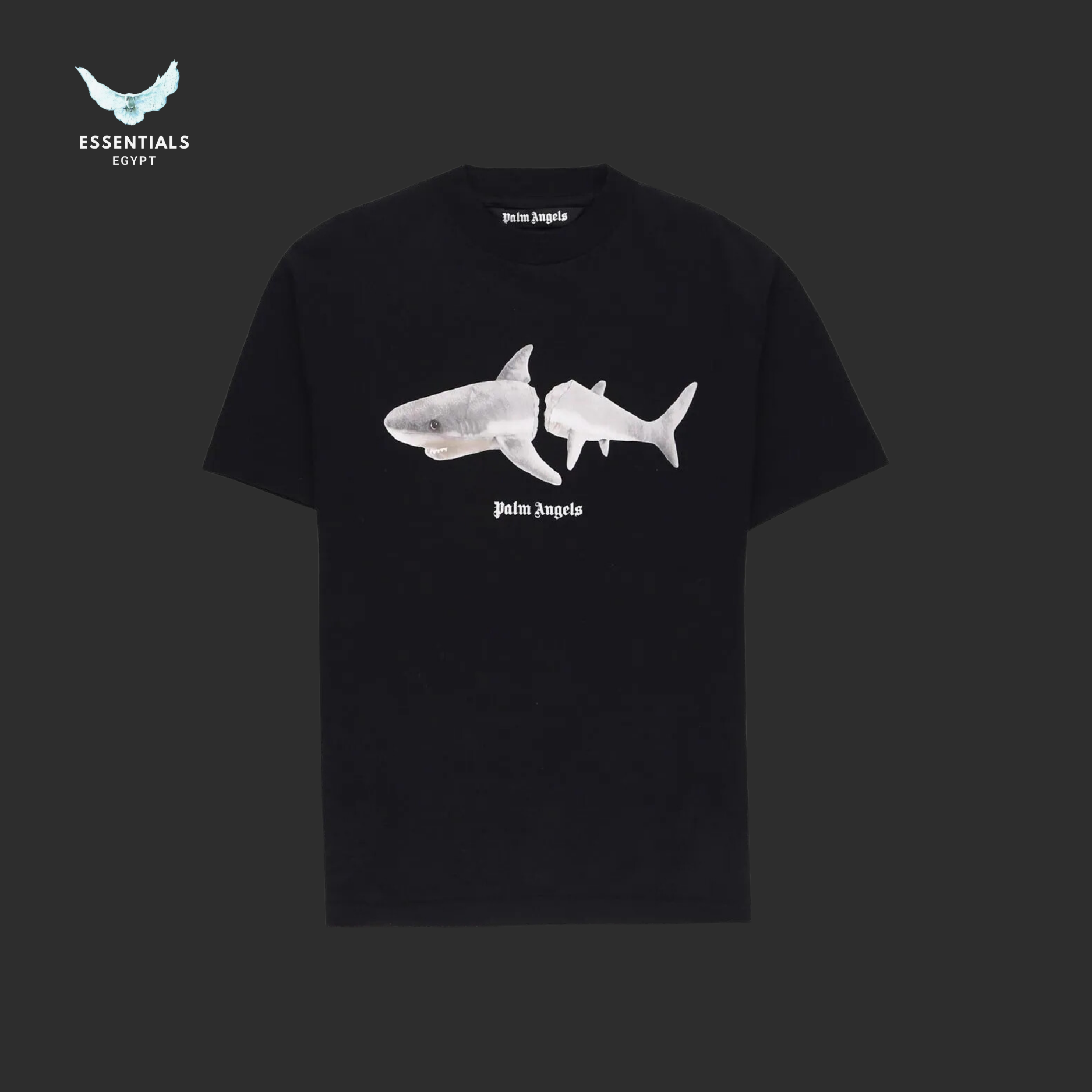 Palm Angels Shark cotton T-shirt