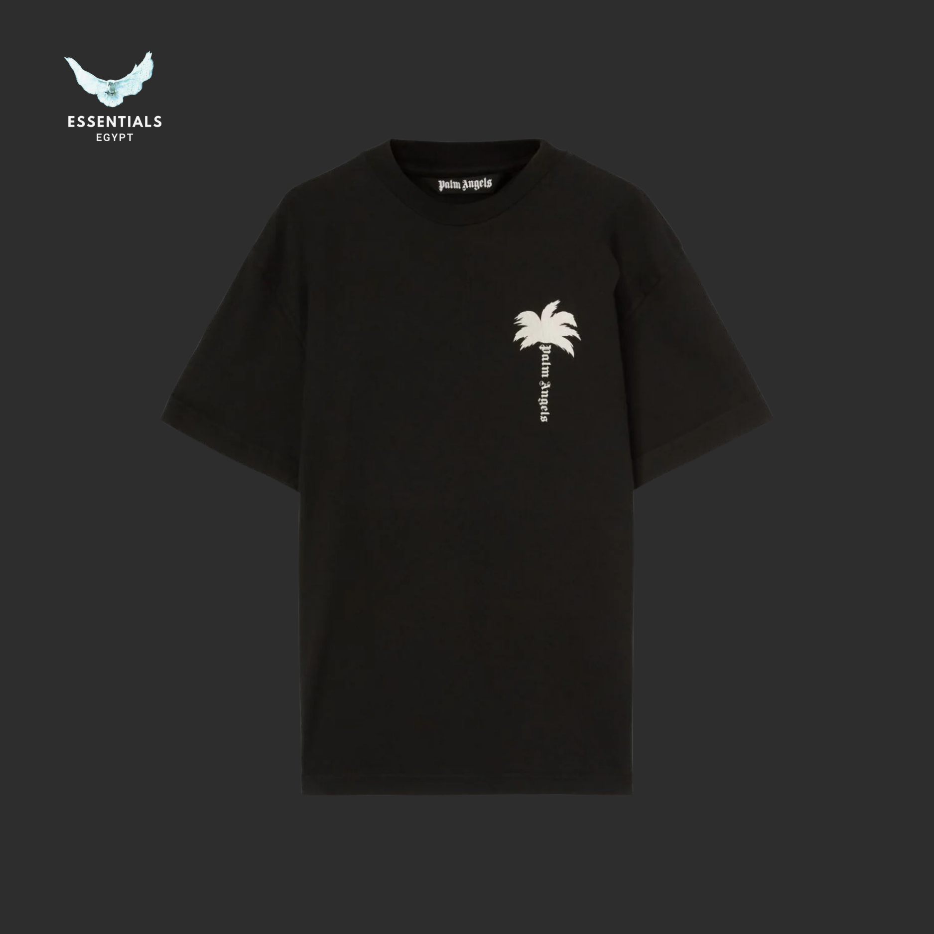 Palm Angels pam tree-print cotton T-shirt