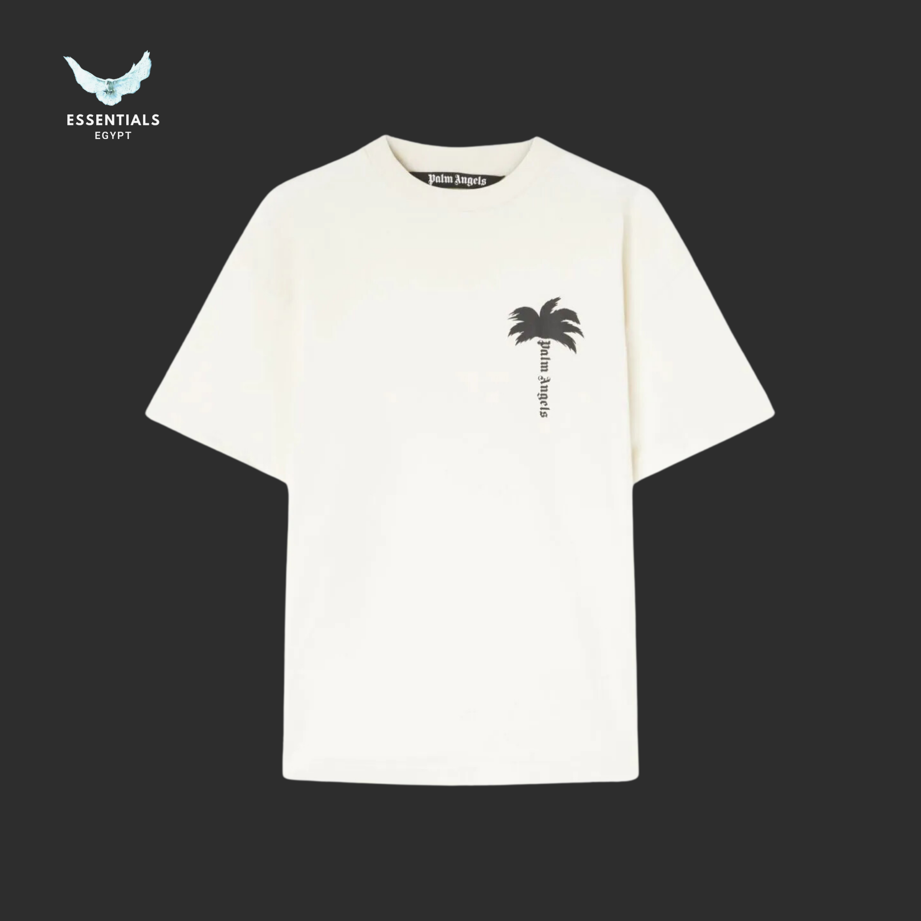 Palm Angels pam tree-print cotton T-shirt