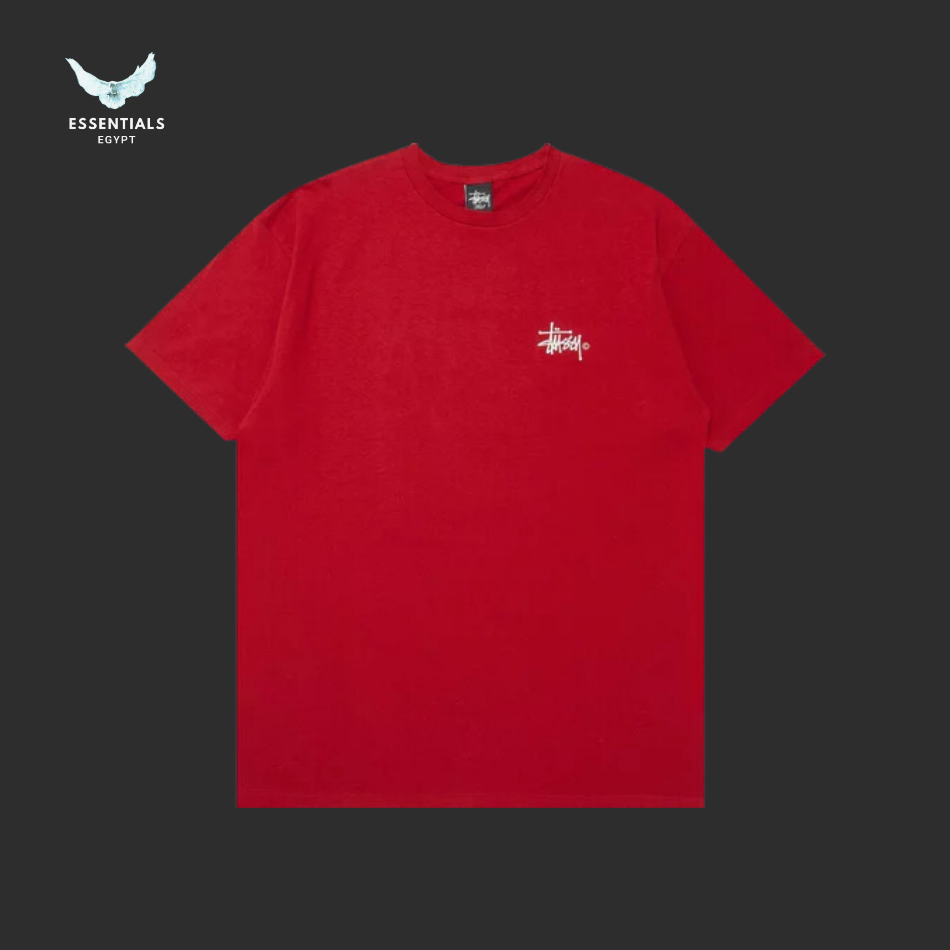 Stussy Basic Logo Tee 'Wine'