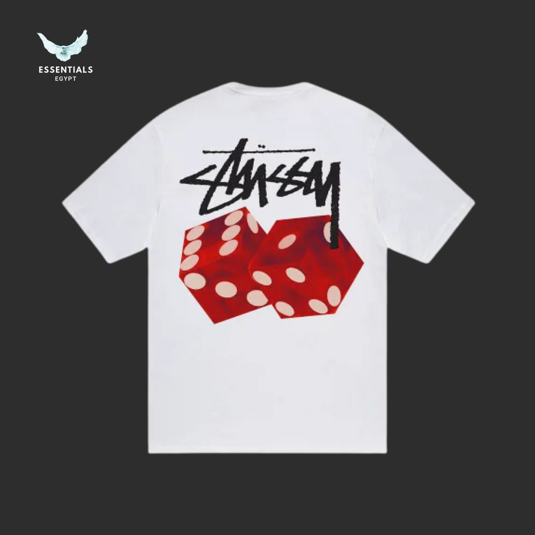 Stussy Diced Out Tee 'White'