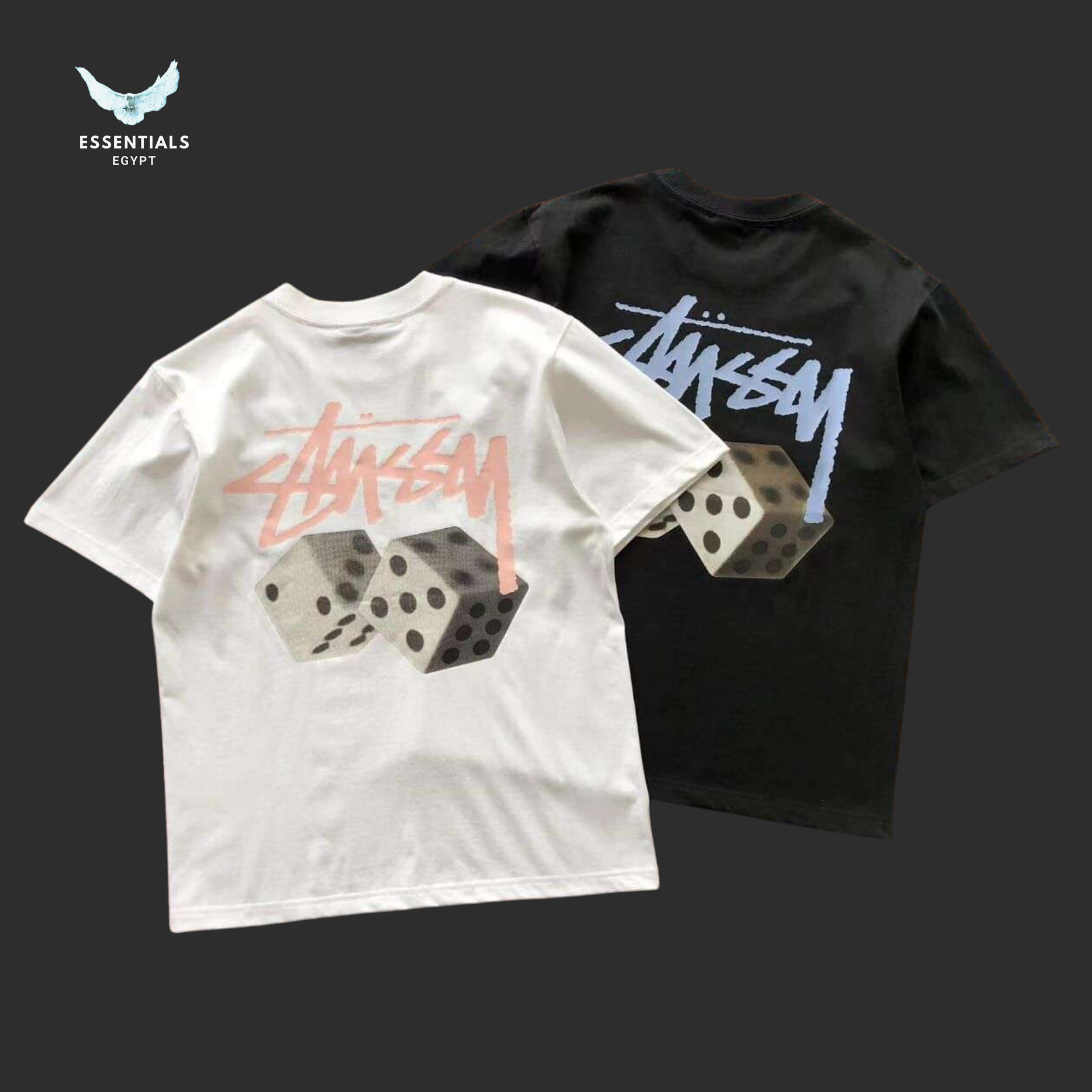 Stussy Roll The Dice Pigment Dyed Tee