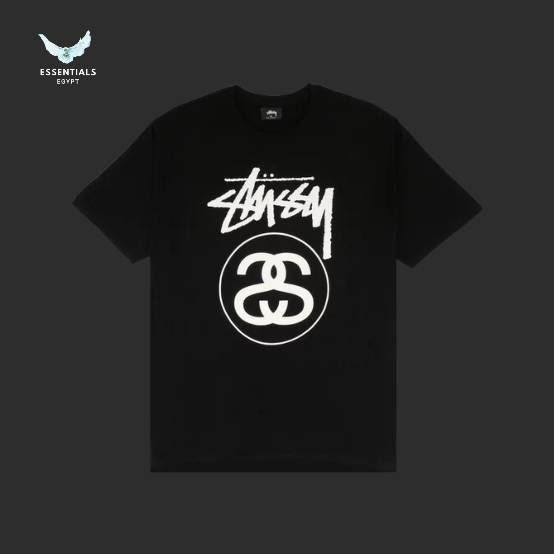 Stussy Stock Link Tee 'Black'