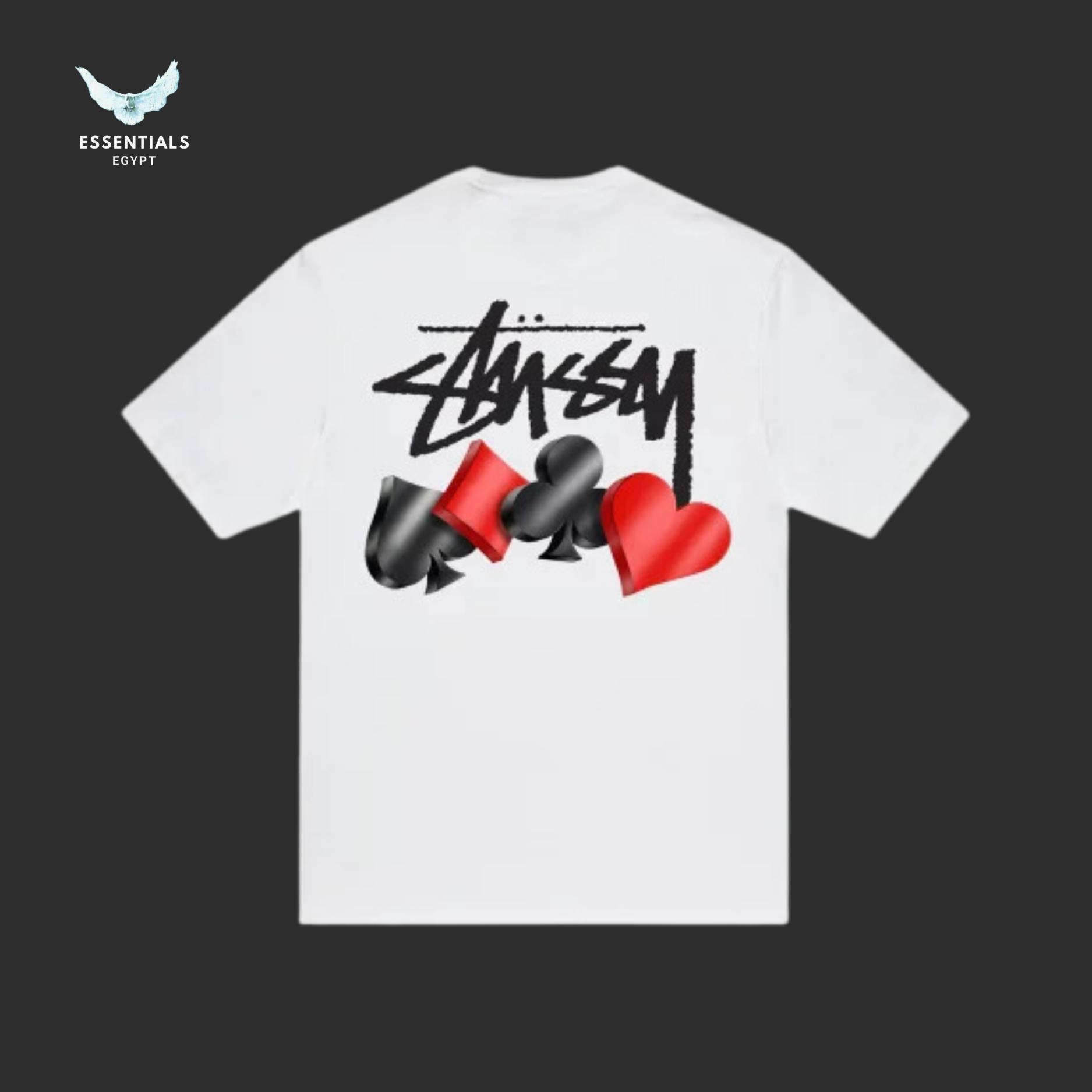 Stussy Suits Tee 'White'