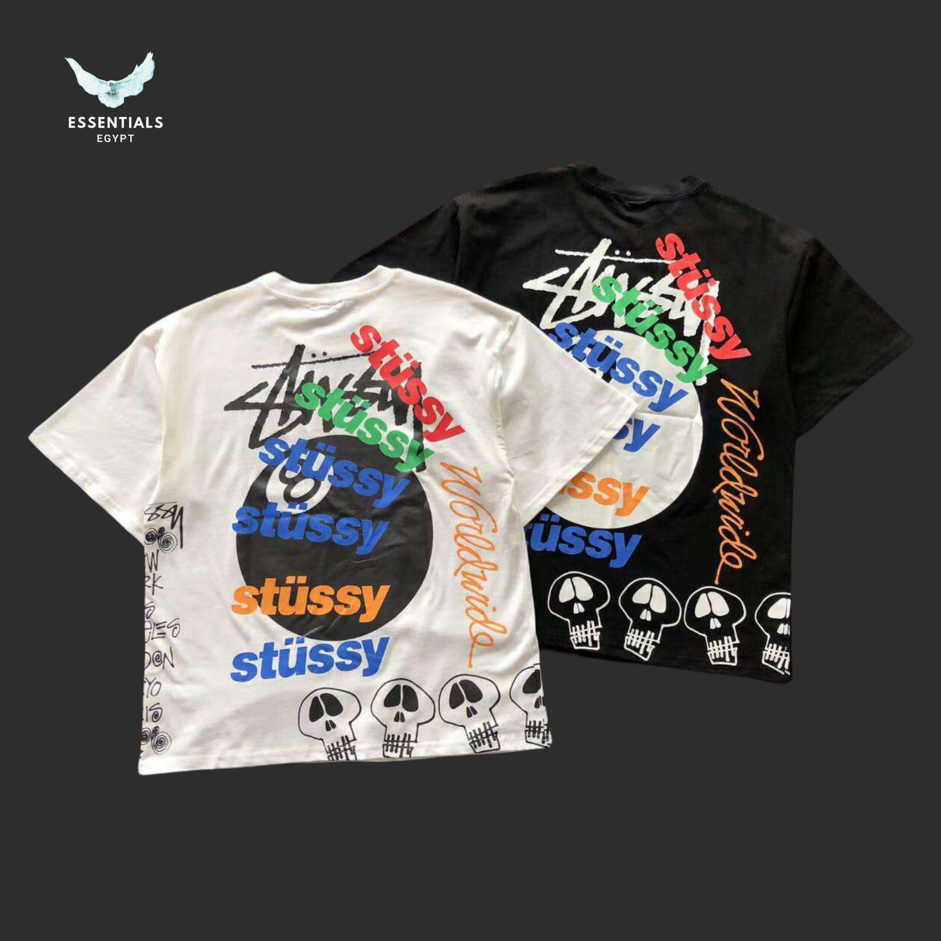 Stussy Test Strike Pigment Dyed T Shirt