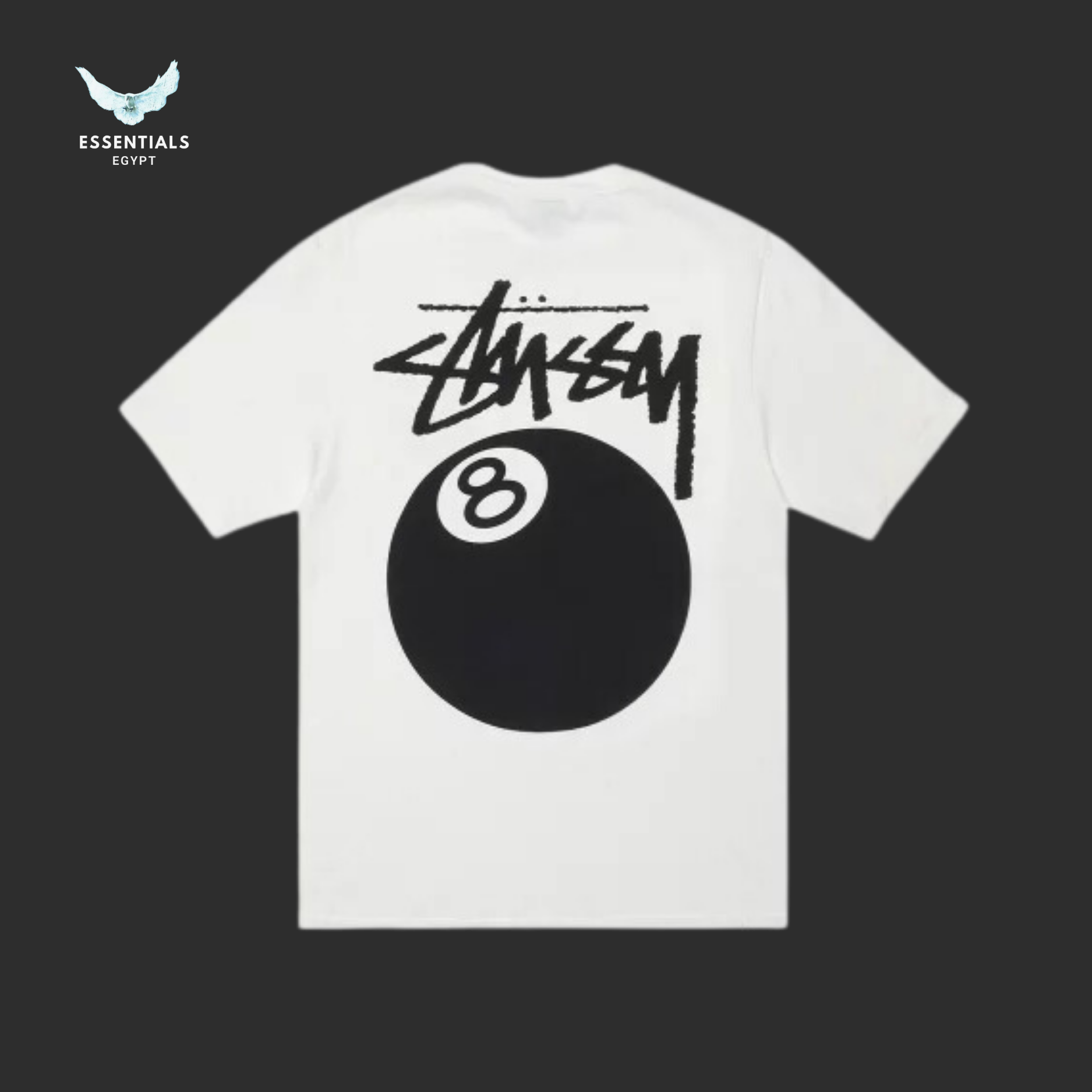 Stussy 8 Ball Tee 'Natural'