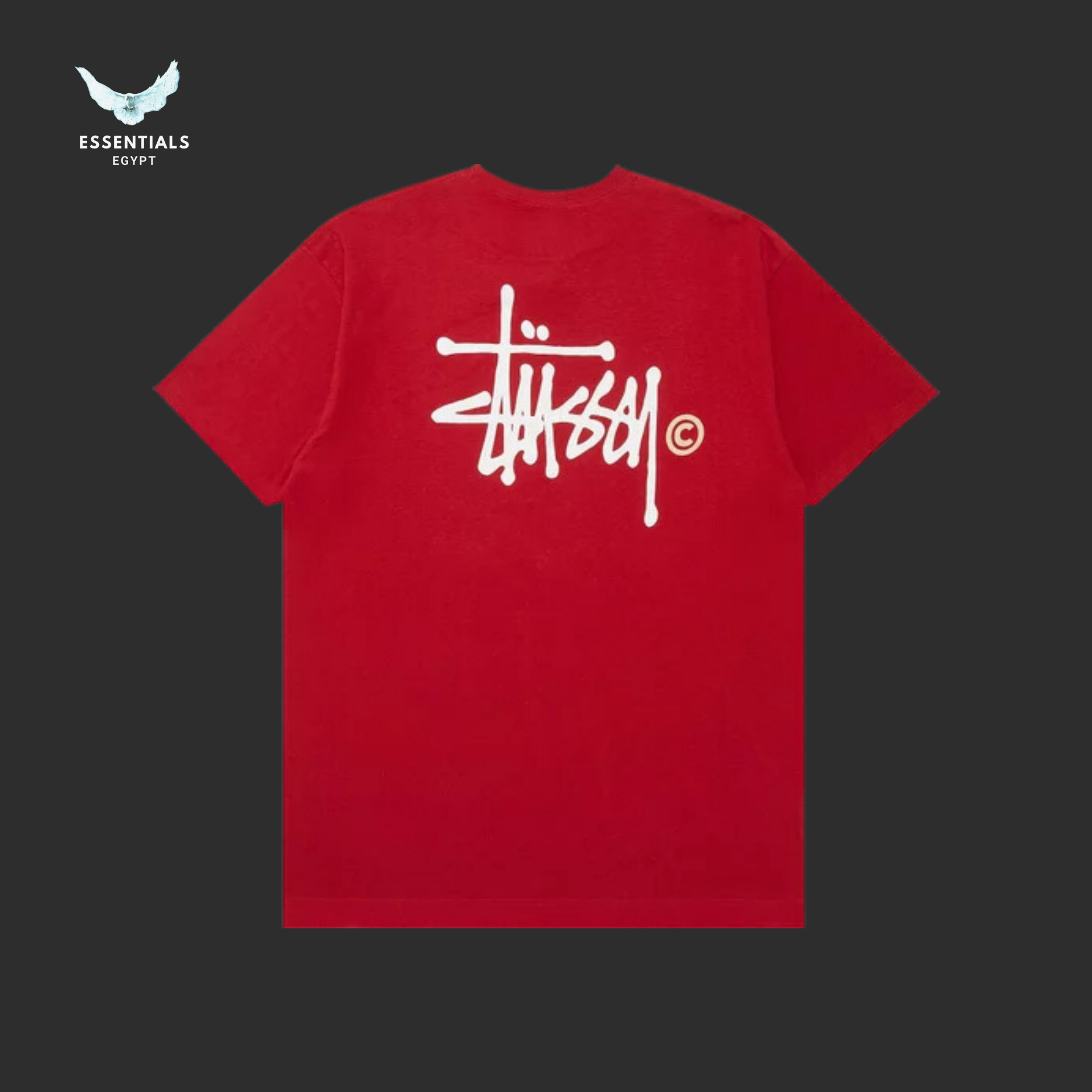 Stussy Basic Logo Tee 'Wine'