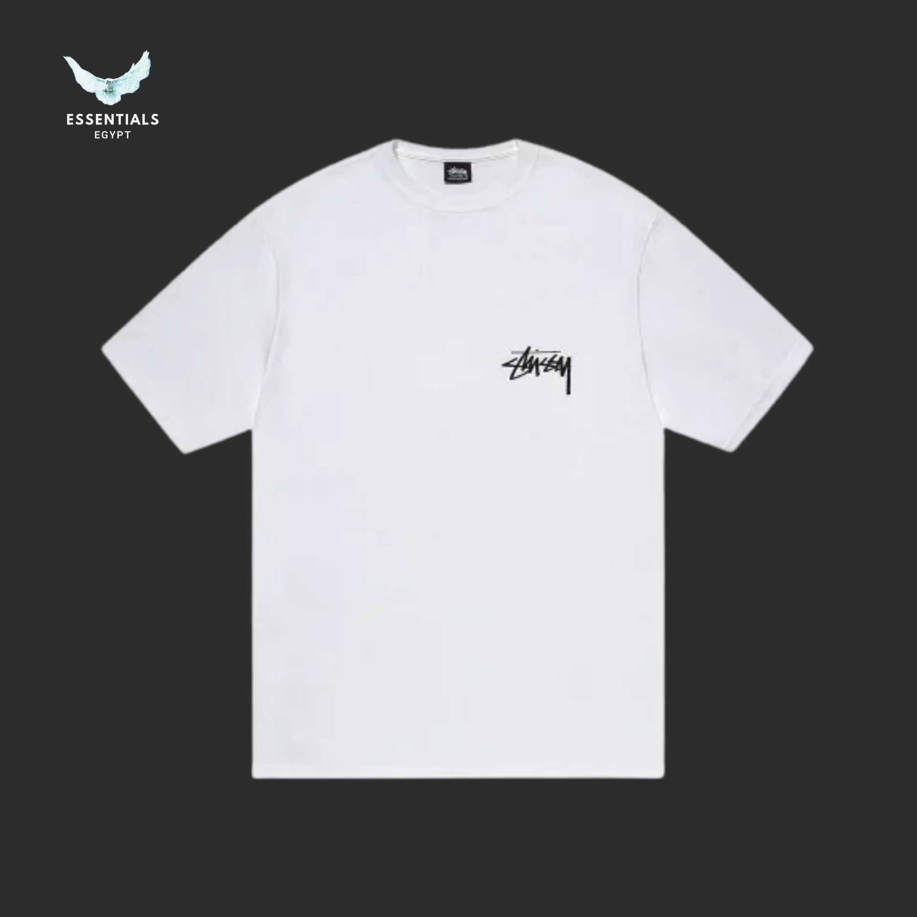 Stussy Diced Out Tee 'White'