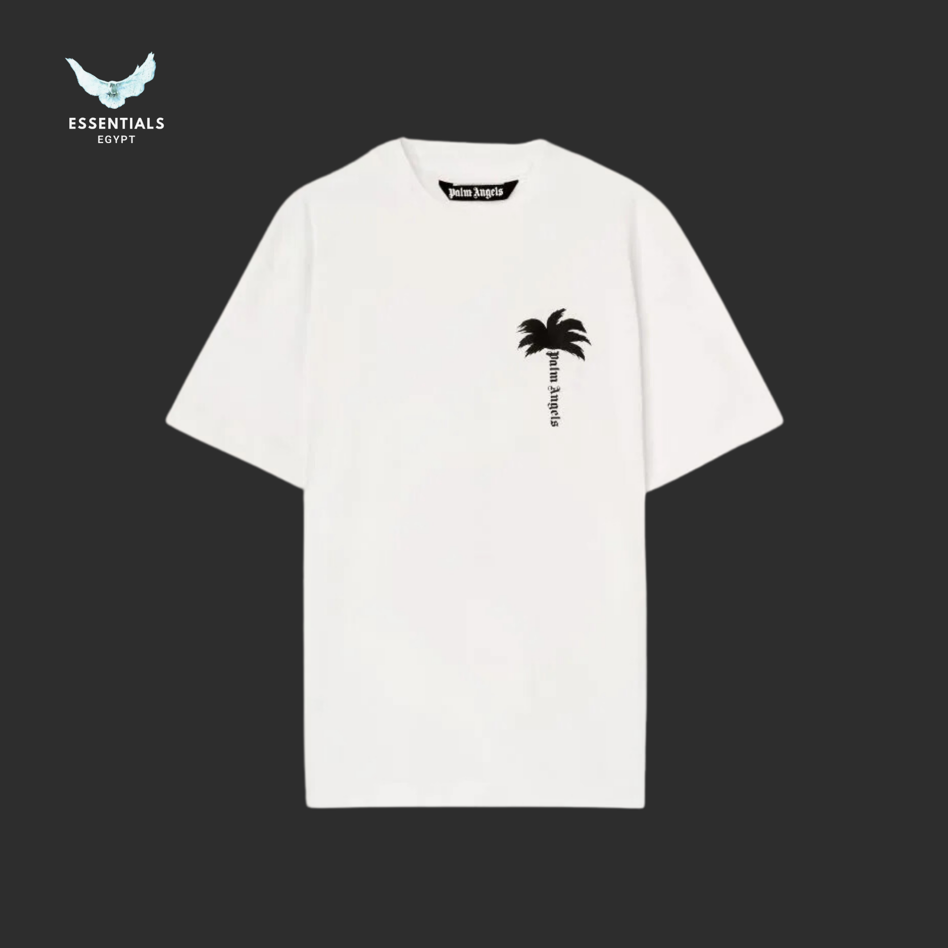 THE PALM BACK T-SHIRT WHITE