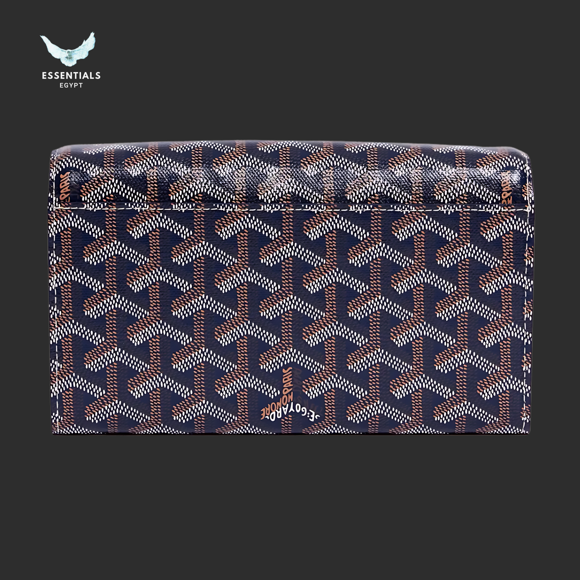 Varenne Continental Wallet (Navy Blue)